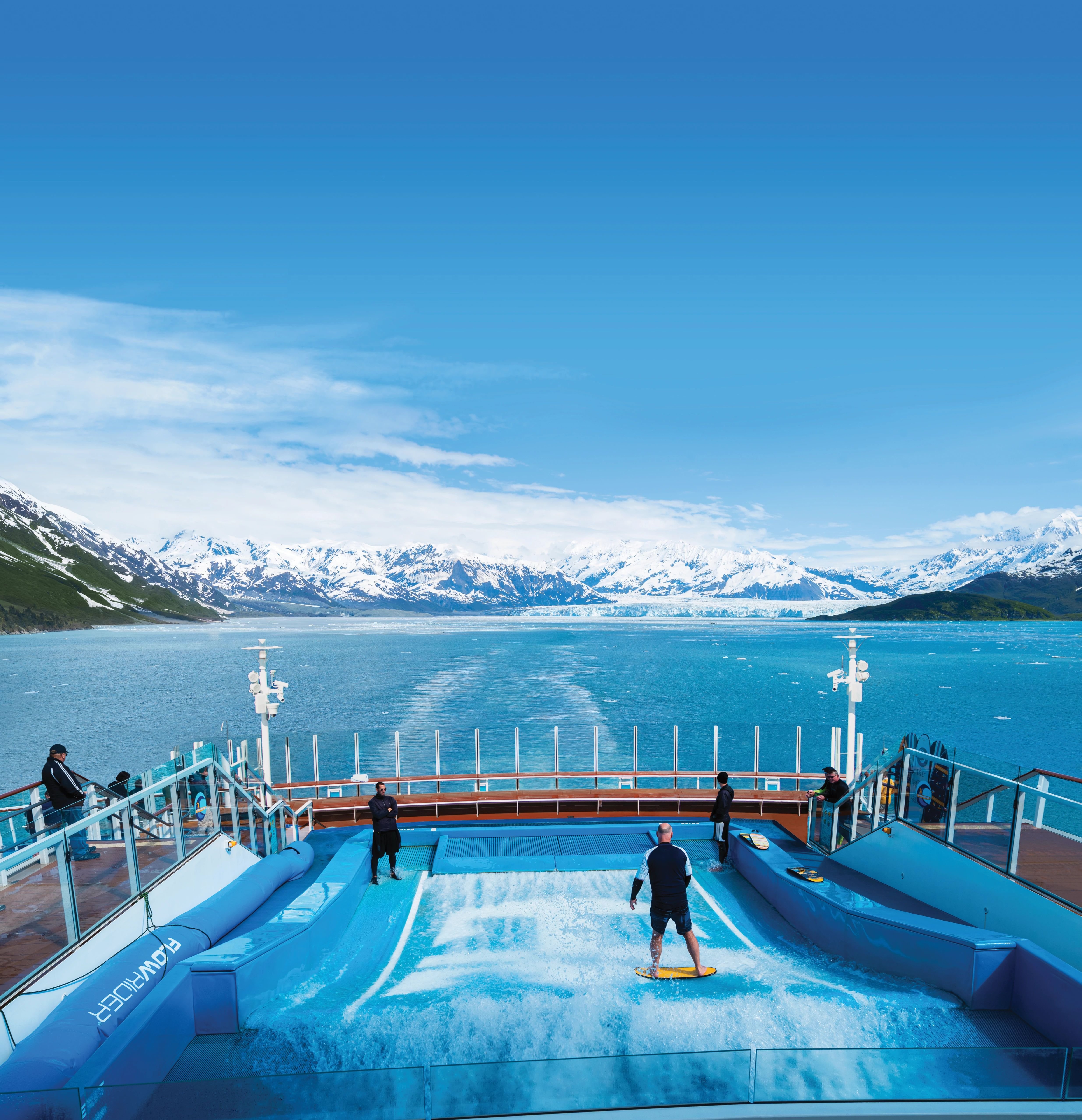 Alaska-royal caribbean- flowrider 
